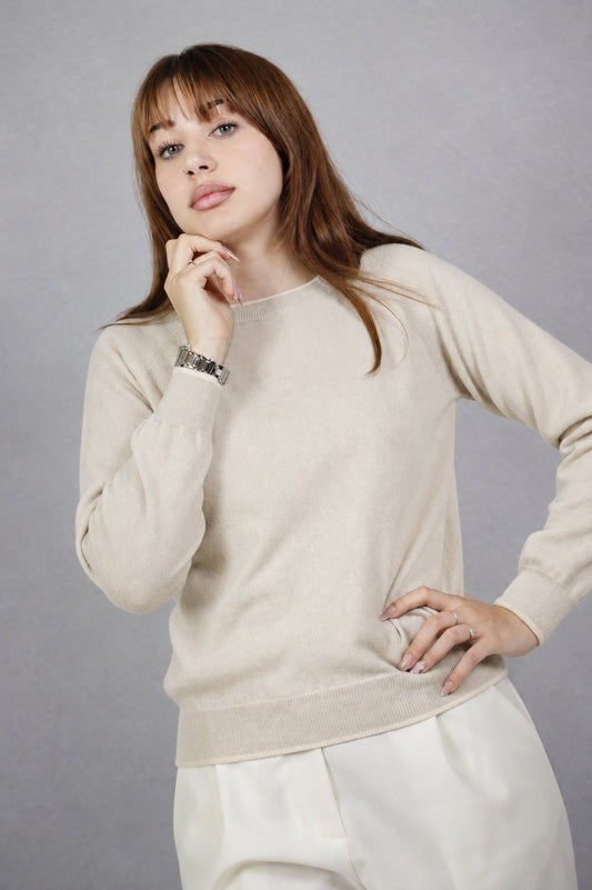 Alba Latte / Sabbia — GA Maglieria